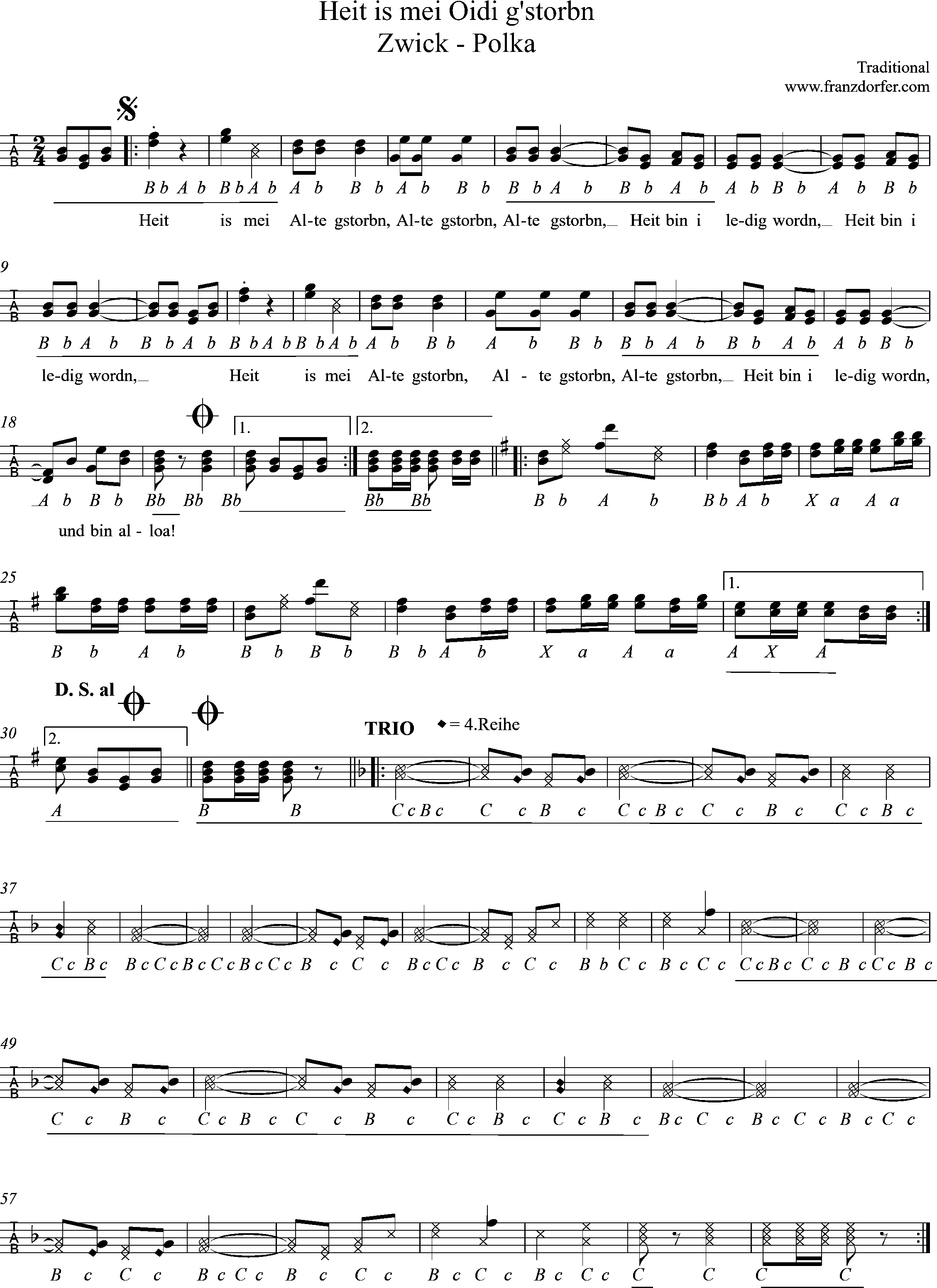 griffschrifft- Zwick Polka